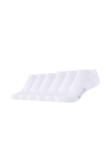 Sneakersocken mit Bio-Baumwolle 6er Pack - Sneakersocken - Mustang - ONSKINERY - bündchen:gerippt, Lieferzeit: 3-5 Werktage, material:Baumwollmischung, muster:Uni, nachhaltig, nachhaltigkeit:organic cotton, optik:glatt, pack:6er Pack, Sneakersocken, sohle:Normal, summer, trageanlass:Casual/Everyday, trageanlass:Lässig, Woman, Women