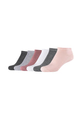 Sneakersocken mit Bio-Baumwolle 6er Pack - Sneakersocken - Mustang - ONSKINERY - bündchen:gerippt, Lieferzeit: 3-5 Werktage, material:Baumwollmischung, muster:Uni, nachhaltig, nachhaltigkeit:organic cotton, optik:glatt, pack:6er Pack, Sneakersocken, sohle:Normal, summer, trageanlass:Casual/Everyday, trageanlass:Lässig, Woman, Women