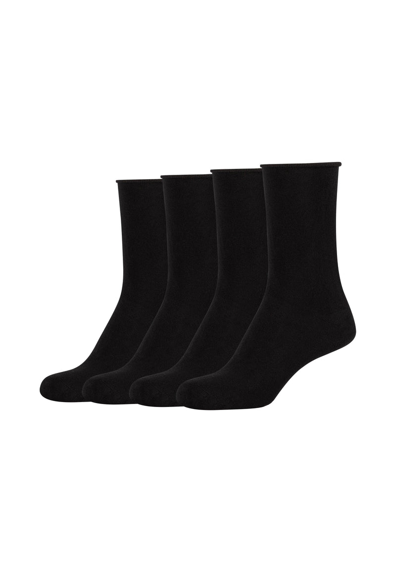 Socken Silky Touch 4er Pack - Socken - s.Oliver - ONSKINERY - bündchen:gerippt, Lieferzeit: 3-5 Werktage, material:Modal, muster:Uni, optik:glatt, pack:4er Pack, Socken, sohle:Normal, trageanlass:Casual/Everyday, trageanlass:Elegant, woman, Women