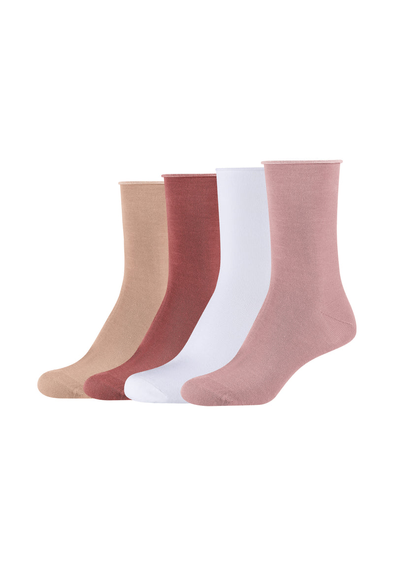 Socken Silky Touch 4er Pack