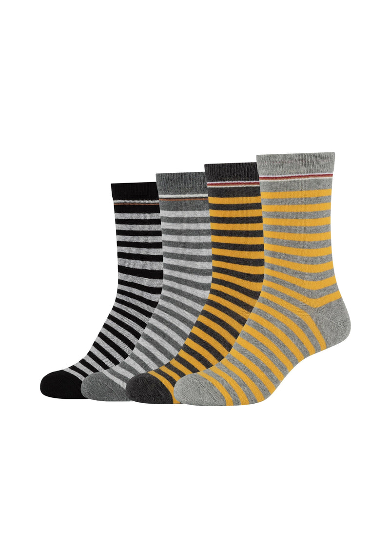 Socken Basic Stripes 4er Pack - Socken - s.Oliver - ONSKINERY - bündchen:gerippt, Lieferzeit: 3-5 Werktage, material:Baumwollmischung, muster:Streifen, optik:glatt, pack:4er Pack, Socken, trageanlass:Casual/Everyday, trageanlass:Retro, Woman, Women