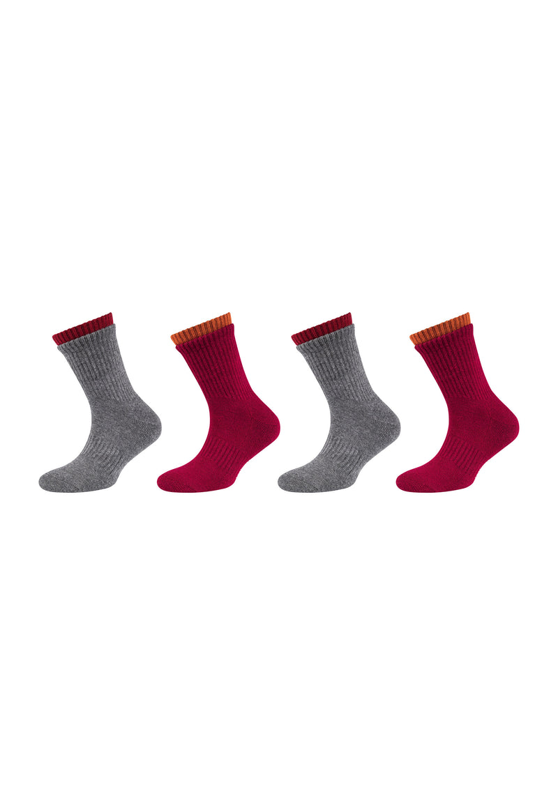 Kindersocken originals organic rib 4er Pack