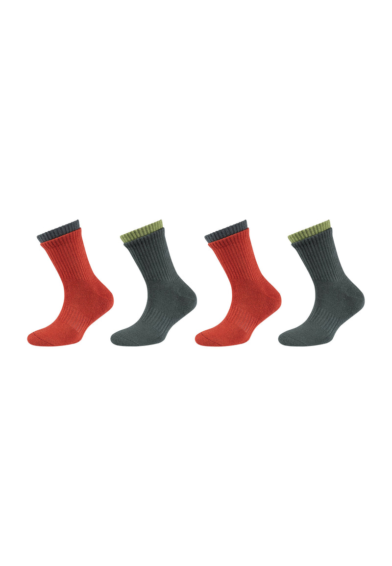 Kindersocken originals organic rib 4er Pack