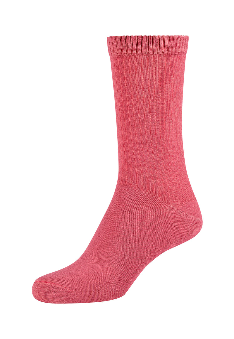 Socken silky touch rib 4er Pack