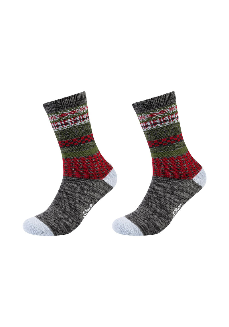 Socken warm & cozy 2er Pack