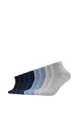 Kurzsocken Essentials 8er Pack - Kurzsocken - s.Oliver - ONSKINERY - bündchen:gerippt, Kurzsocken, Lieferzeit: 3-5 Werktage, material:Baumwollmischung, Men, muster:Uni, optik:glatt, pack:8er Pack, trageanlass:Casual/Everyday, Unisex, Woman, women