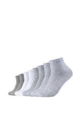 Kurzsocken Essentials 8er Pack - Kurzsocken - s.Oliver - ONSKINERY - bündchen:gerippt, Kurzsocken, Lieferzeit: 3-5 Werktage, material:Baumwollmischung, Men, muster:Uni, optik:glatt, pack:8er Pack, trageanlass:Casual/Everyday, Unisex, Woman, women