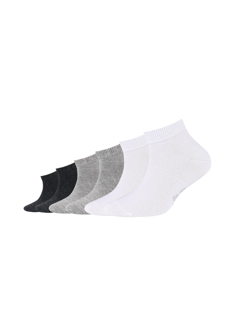 Kinder Kurzsocken Originals Bio-Baumwolle 6er Pack - Kinder Kurzsocken - s.Oliver - ONSKINERY - Kids, Kinder, Kurzsocken, Lieferzeit: 3-5 Werktage, material:Baumwollmischung, muster:Uni, nachhaltig, nachhaltigkeit:organic cotton, optik:glatt, pack:6er Pack, trageanlass:Casual/Everyday