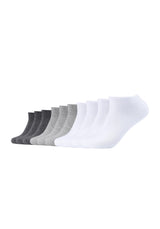 Sneakersocken Essentials - Sneaker Socken - s.Oliver - ONSKINERY - bündchen:gerippt, Lieferfrist: 3-5 Werktage, Lieferzeit: 3-5 Werktage, material:Baumwollmischung, Men, muster:Uni, optik:glatt, pack:8er Pack, Sneakersocken, sohle:Normal, trageanlass:Casual/Everyday, trageanlass:Lässig, Unisex, woman, Women