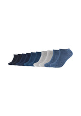 Sneakersocken Essentials - Sneaker Socken - s.Oliver - ONSKINERY - bündchen:gerippt, Lieferfrist: 3-5 Werktage, Lieferzeit: 3-5 Werktage, material:Baumwollmischung, Men, muster:Uni, optik:glatt, pack:8er Pack, Sneakersocken, sohle:Normal, trageanlass:Casual/Everyday, trageanlass:Lässig, Unisex, woman, Women