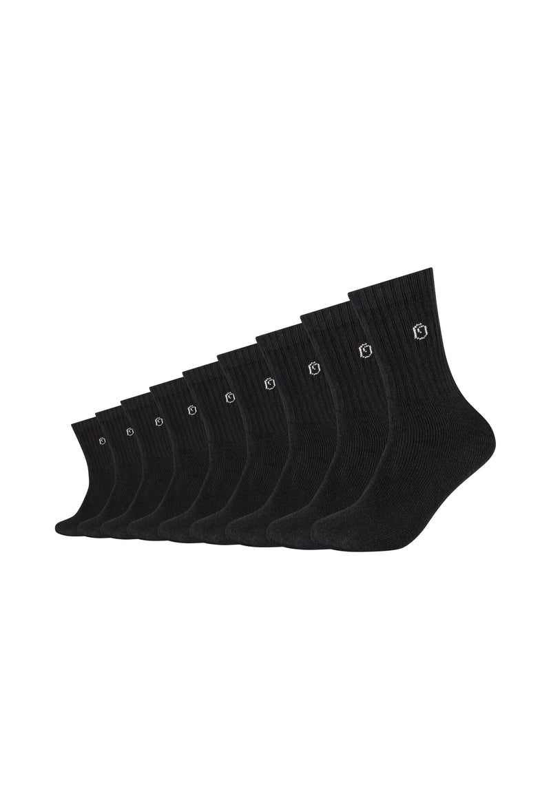 Tennissocken Classics 9er Pack - Tennissocken - s.Oliver - ONSKINERY - bündchen:gerippt, eigenschaft:Gepolsterte Sohle, Lieferfrist: 3-5 Werktage, Lieferzeit: 3-5 Werktage, Man, material:Baumwollmischung, Men, muster:Uni, optik:gerippt, pack:9er Pack, sohle:Gepolsterte Sohle, trageanlass:Casual/Everyday, Unisex, woman, Women
