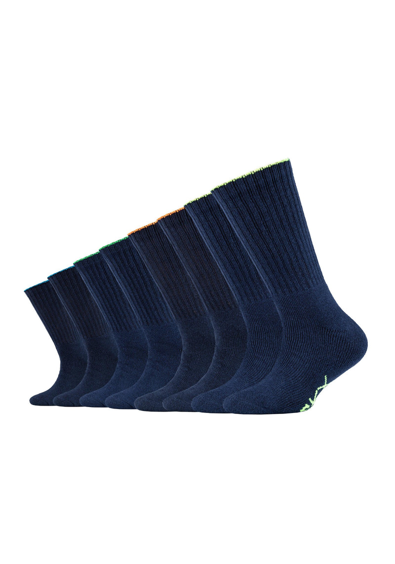 Kinder Tennis Socken 8er Pack - Tennissocken - Skechers - ONSKINERY - Kids, Kinder, Lieferzeit: 3-5 Werktage, material:Baumwollmischung, muster:Uni, optik:glatt, pack:8er Pack, Socken, Sport Socken, trageanlass:Casual/Everyday, trageanlass:Sportlich