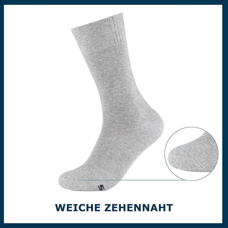 Multipack Herren Socken Casual 18er Pack - Socken - Skechers - ONSKINERY - bündchen:gerippt, einheit:Multipack, Lieferzeit: 3-5 Werktage, material:Baumwollmischung, Men, muster:Uni, optik:glatt, pack:18er Pack, Socken, trageanlass:Casual/Everyday