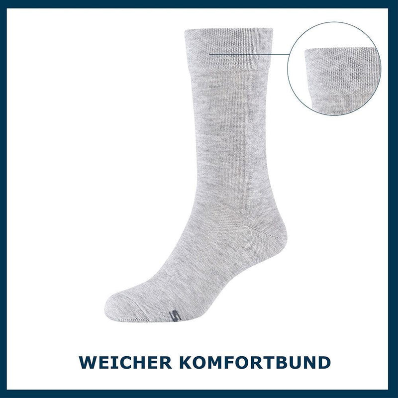 Multipack Damen Socken Casual 18er Pack - Socken - Skechers - ONSKINERY - bündchen:gerippt, einheit:Multipack, Lieferzeit: 3-5 Werktage, material:Baumwollmischung, muster:Uni, optik:glatt, pack:18er Pack, Socken, trageanlass:Casual/Everyday, Woman, Women