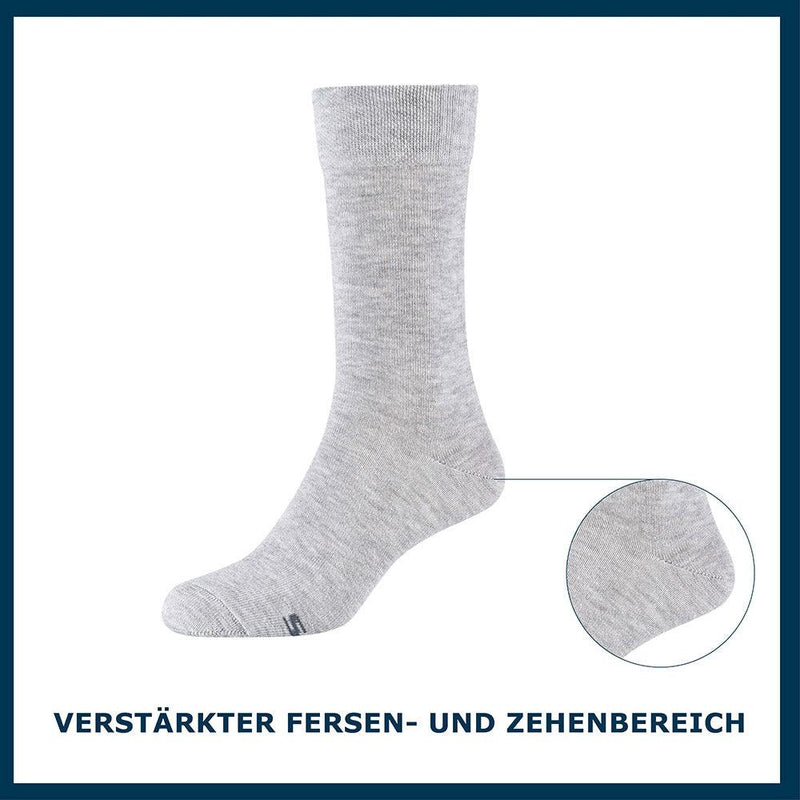 Multipack Damen Socken Casual 18er Pack - Socken - Skechers - ONSKINERY - bündchen:gerippt, einheit:Multipack, Lieferzeit: 3-5 Werktage, material:Baumwollmischung, muster:Uni, optik:glatt, pack:18er Pack, Socken, trageanlass:Casual/Everyday, Woman, Women