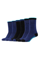 Damen Socken Basic 6er Pack - Socken - Skechers - ONSKINERY - bündchen:gerippt, Lieferzeit: 3-5 Werktage, material:Baumwollmischung, muster:Mehrfarbig, muster:Uni, optik:glatt, pack:6er Pack, Socken, trageanlass:Casual/Everyday, Woman, Women