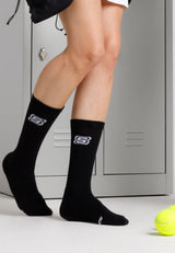 Tennis Socken Cushioned 4er Pack - Tennissocken - Skechers - ONSKINERY - bestseller, Lieferfrist: 3-5 Werktage, Lieferzeit: 3-5 Werktage, listung_old_items, material:Technische Fasern, Men, muster:Mehrfarbig, optik:gerippt, pack:4er Pack, trageanlass:Sportlich, Unisex, Women