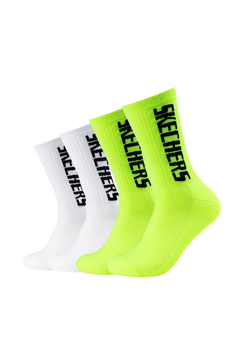 Tennis Socken Cushioned 4er Pack - Tennissocken - Skechers - ONSKINERY - bestseller, eigenschaft:Gepolsterte Sohle, feature:Cushioned, Lieferzeit: 3-5 Werktage, material:Baumwollmischung, Men, muster:Uni, pack:4er Pack, Socken, sohle:Gepolsterte Sohle, Sport Socken, trageanlass:Casual/Everyday, trageanlass:Lässig, trageanlass:Retro, trageanlass:Sportlich, Unisex, Woman, Women