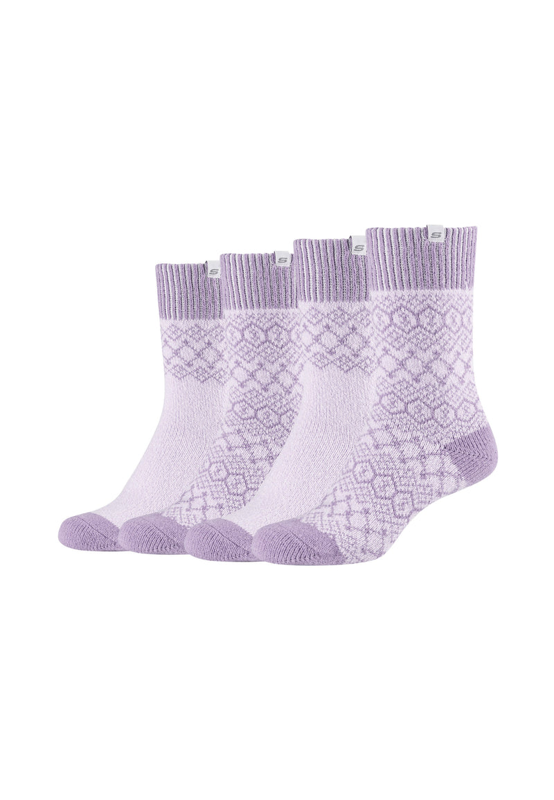 Socken Casual Cozy Jacquard 4er Pack