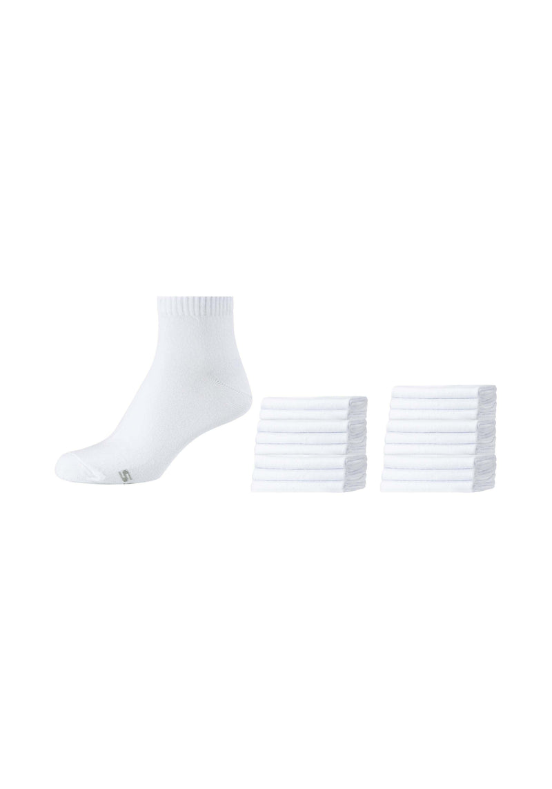 Multipack Damen Kurzsocken Casual 18er Pack - Kurzsocken - Skechers - ONSKINERY - bündchen:gerippt, einheit:Multipack, Kurzsocken, Lieferzeit: 3-5 Werktage, material:Baumwollmischung, Men, muster:Uni, optik:glatt, pack:18er Pack, trageanlass:Casual/Everyday, Unisex, Woman, Women