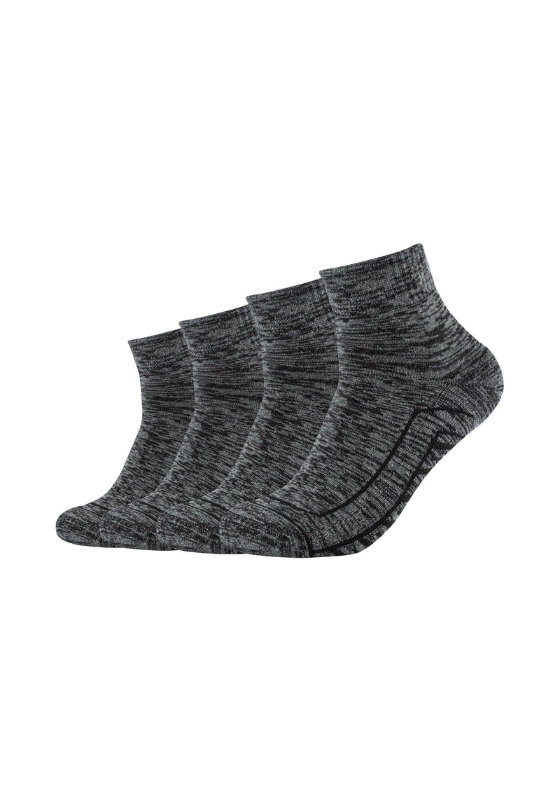 Kurzsocken invisible Cushioned 4er Pack - Kurzsocken - Skechers - ONSKINERY - bündchen:gerippt, eigenschaft:Gepolsterte Sohle, feature:Cushioned, Kurzsocken, Lieferzeit: 3-5 Werktage, material:Baumwollmischung, Men, muster:Uni, optik:glatt, pack:4er Pack, sohle:Cushioned, sohle:Gepolsterte Sohle, Sport Socken, trageanlass:Casual/Everyday, trageanlass:Sportlich, Unisex, Woman, Women