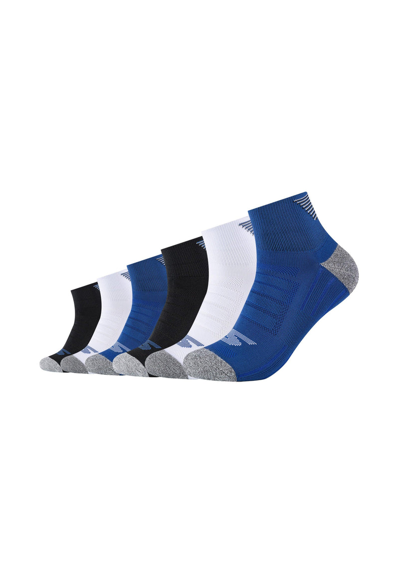 Kurzsocken Performance 6er Pack - Kurzsocken - Skechers - ONSKINERY - bündchen:gerippt, eigenschaft:Feuchtigkeitsregulierend, Kurzsocken, Lieferzeit: 3-5 Werktage, Men, muster:Mehrfarbig, optik:glatt, pack:6er Pack, Sport Socken, trageanlass:Casual/Everyday, trageanlass:Sportlich, Woman, Women