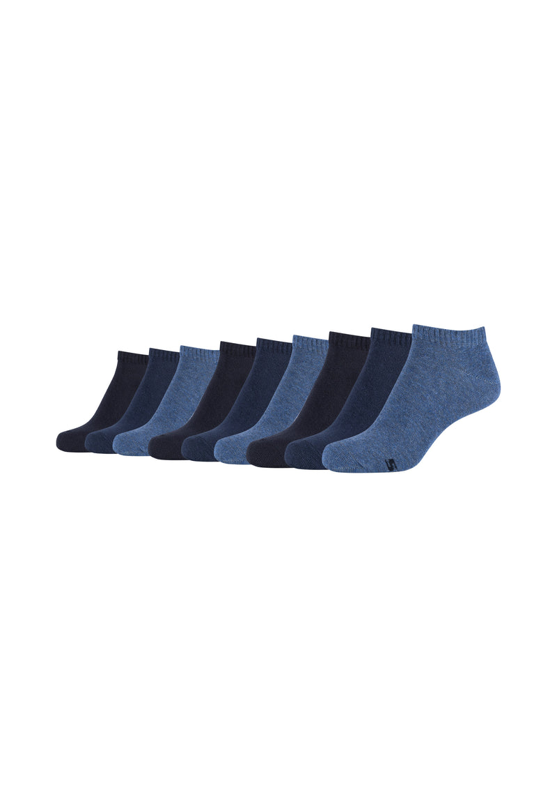 Damen Sneakersocken Basic 9er Pack